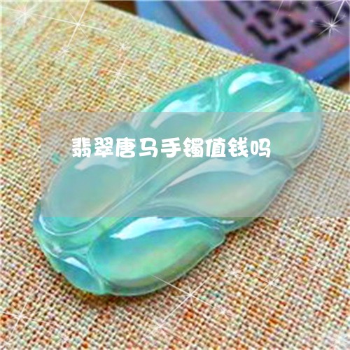 翡翠唐马手镯值钱吗/2023041046381