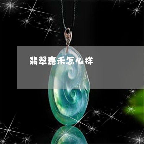 翡翠嘉禾怎么样/2023032769370 翡翠嘉禾怎么样/2023032769370