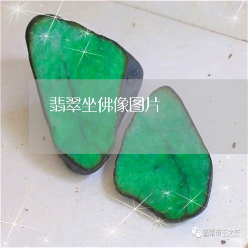 翡翠坐佛像图片/2023032706259