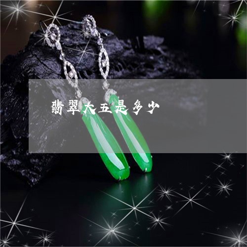 翡翠大五是多少/2023032751594