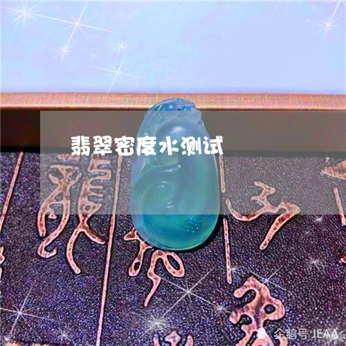 翡翠密度水测试/2023032661471