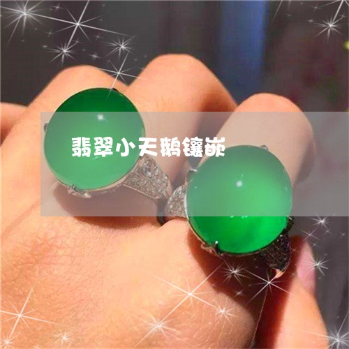 翡翠小天鹅镶嵌/2023032740370 翡翠小天鹅镶嵌/2023032740370