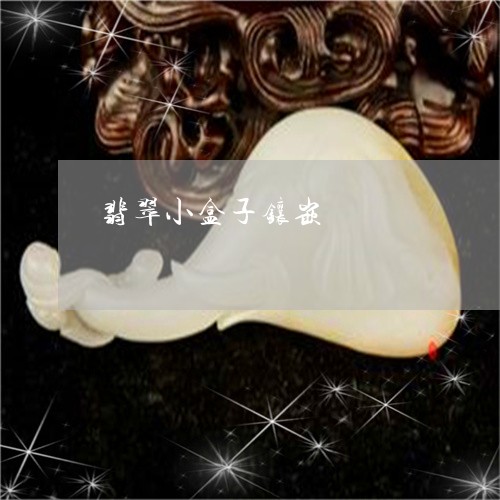 翡翠小盒子镶嵌/2023032796925 翡翠小盒子镶嵌/2023032796925
