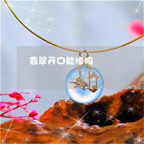 翡翠开口能掉吗/2023032650280