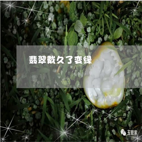 翡翠戴久了变绿/2023032718159 翡翠戴久了变绿/2023032718159