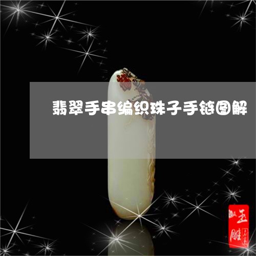 翡翠手串编织珠子手链图解/2023061965048