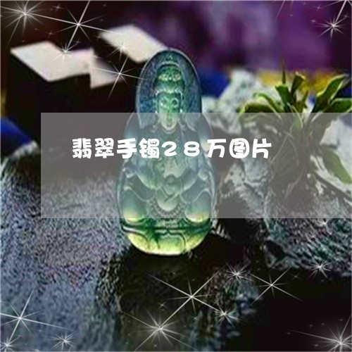 翡翠手镯28万图片/2023021429258