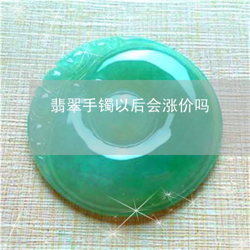 翡翠手镯以后会涨价吗/2023061006136