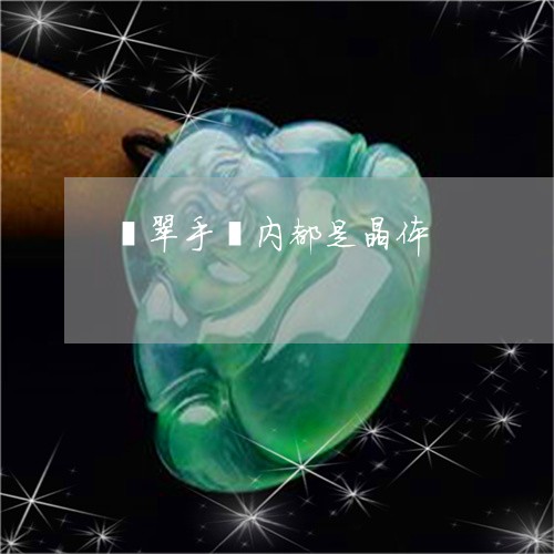 翡翠手镯内都是晶体/2023021492593 翡翠手镯内都是晶体/2023021492593