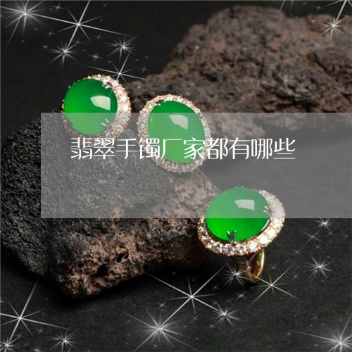 翡翠手镯厂家都有哪些/2023061130279