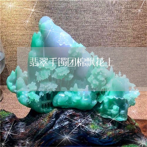翡翠手镯团棉飘花上/2023021402818 翡翠手镯团棉飘花上/2023021402818