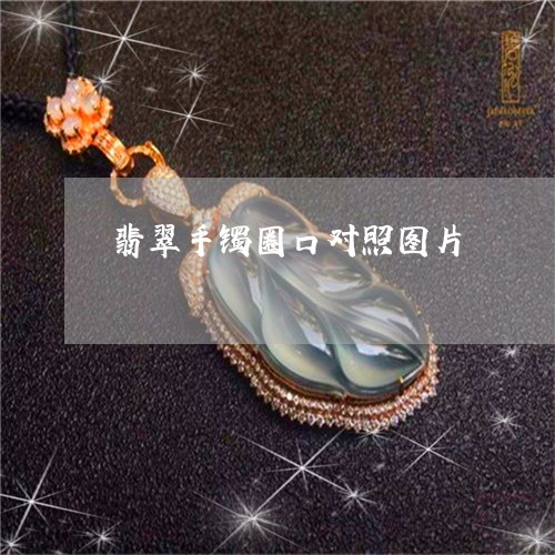 翡翠手镯圈口对照图片/2023061081694