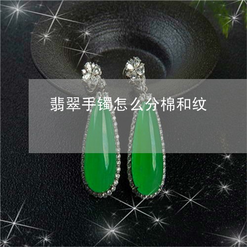 翡翠手镯怎么分棉和纹/2023061068261
