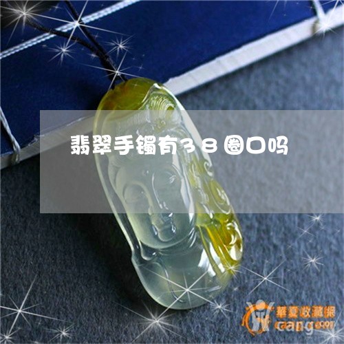 翡翠手镯有38圈口吗/2023061183624