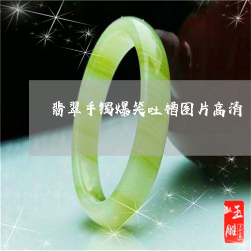 翡翠手镯爆笑吐槽图片高清/2023071168603 翡翠手镯爆笑吐槽图片高清/2023071168603