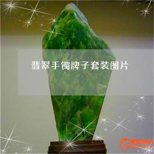 翡翠手镯牌子套装图片
