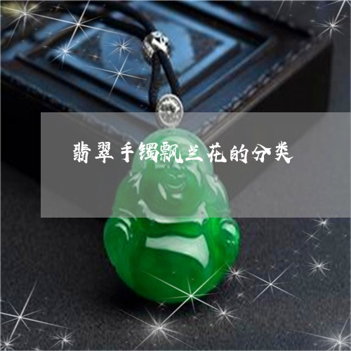翡翠手镯飘兰花的分类/2023061004613