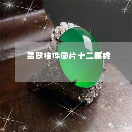 翡翠挂件图片十二属像 翡翠挂件图片十二属像