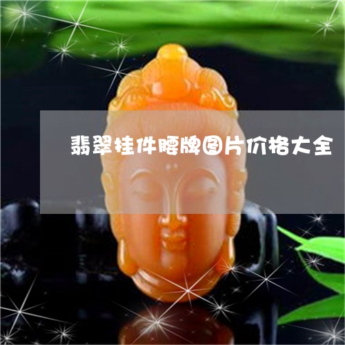 翡翠挂件腰牌图片价格大全/2023061930713