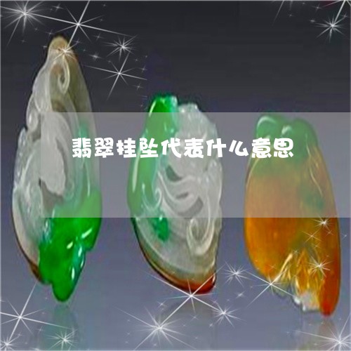 翡翠挂坠代表什么意思/2023060985935