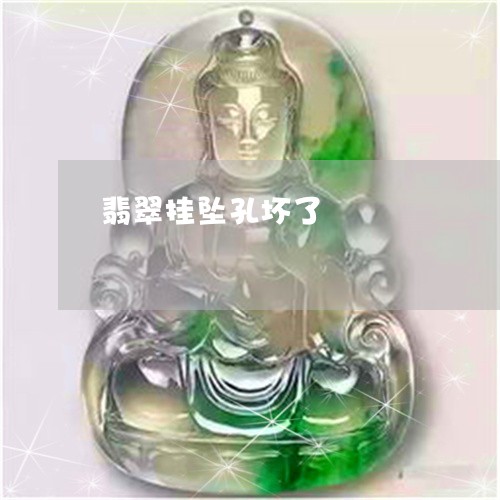 翡翠挂坠孔坏了/2023032535371