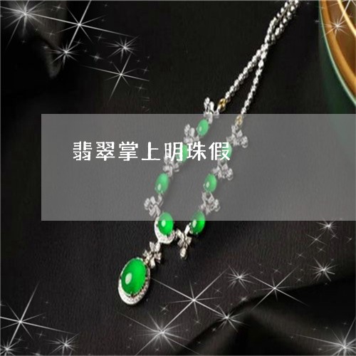 翡翠掌上明珠假/2023032594714