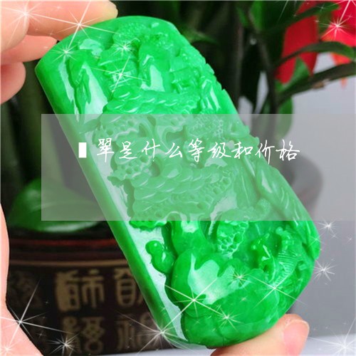 翡翠是什么等级和价格/2023060914828