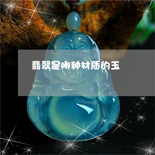 翡翠是哪种材质的玉/2023021128582