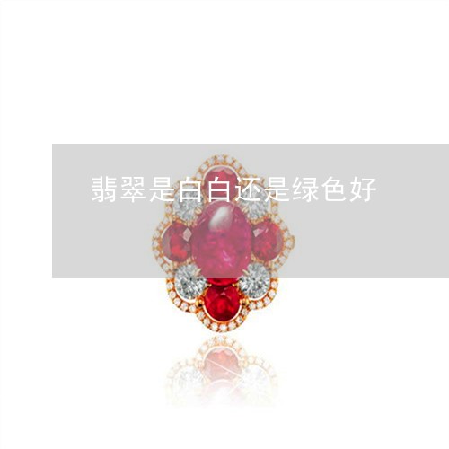 翡翠是白白还是绿色好/2023060960693