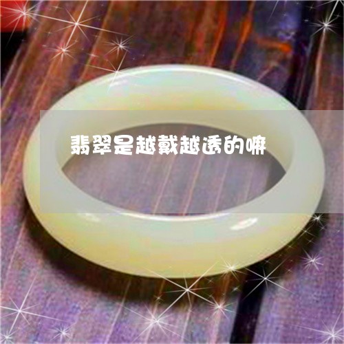 翡翠是越戴越透的嘛/2023021159290 翡翠是越戴越透的嘛/2023021159290