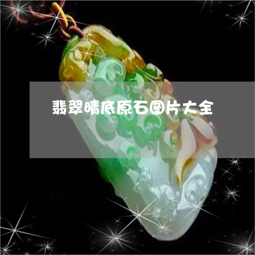 翡翠晴底原石图片大全/2023060928059