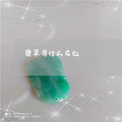 翡翠有什么文化/2023032527270