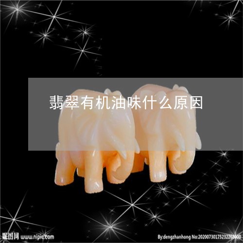 翡翠有机油味什么原因