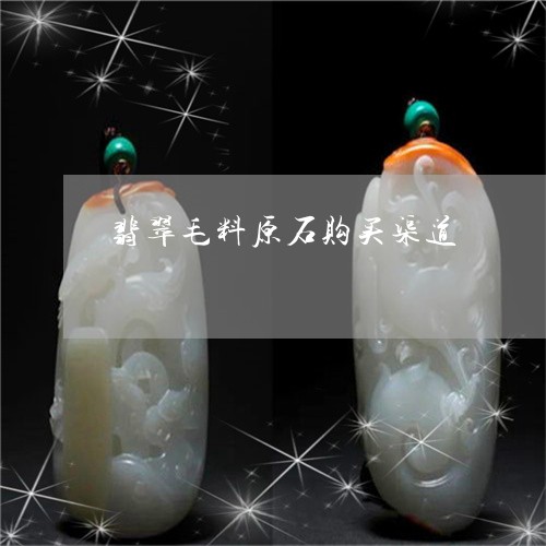 翡翠毛料原石购买渠道/2023060937039