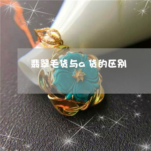 翡翠毛货与a货的区别/2023060907182 翡翠毛货与a货的区别/2023060907182