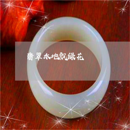 翡翠水地飘绿花/2023032452616 翡翠水地飘绿花/2023032452616