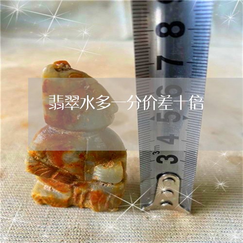 翡翠水多一分价差十倍/2023060916949