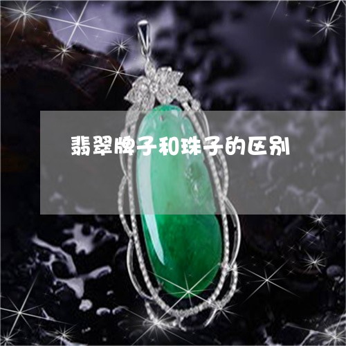 翡翠牌子和珠子的区别 翡翠牌子和珠子的区别