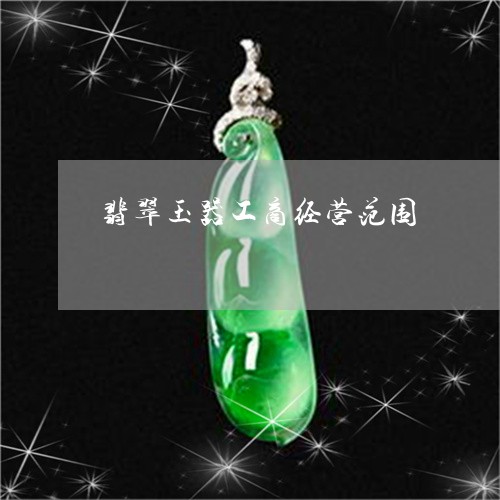 翡翠玉器工商经营范围/2023060982503 翡翠玉器工商经营范围/2023060982503