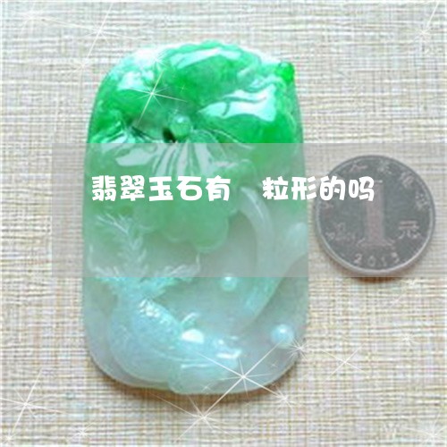 翡翠玉石有粿粒形的吗 翡翠玉石有粿粒形的吗