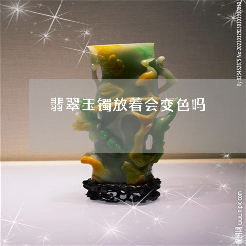 翡翠玉镯放着会变色吗/2023060882602