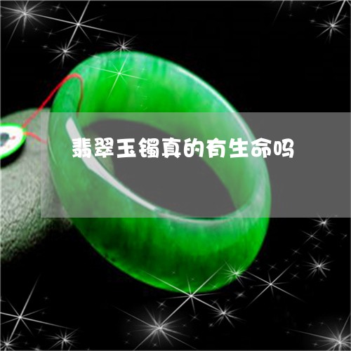翡翠玉镯真的有生命吗