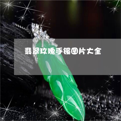 翡翠玫瑰手镯图片大全/2023060839150