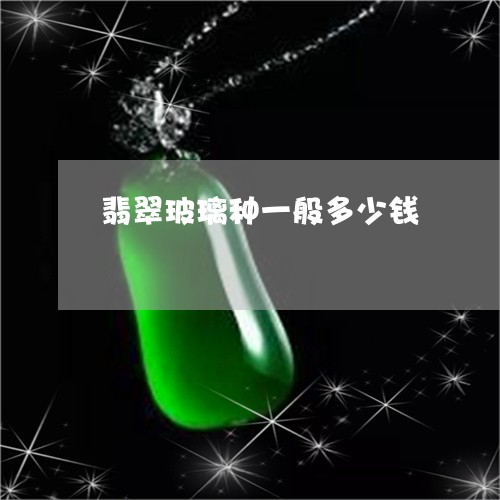 翡翠玻璃种一般多少钱 翡翠玻璃种一般多少钱