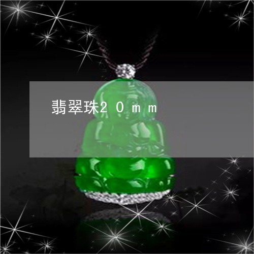 翡翠珠20mm/2023032550371 翡翠珠20mm/2023032550371