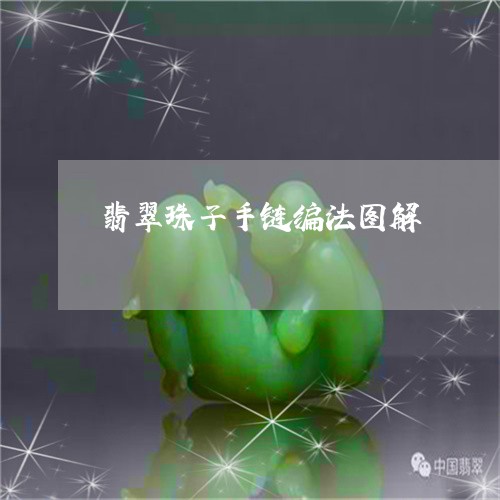 翡翠珠子手链编法图解/2023060896159