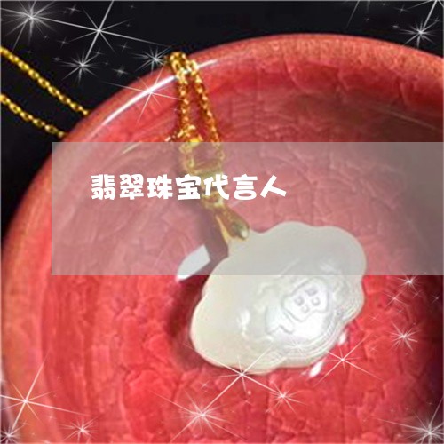翡翠珠宝代言人/2023032496947