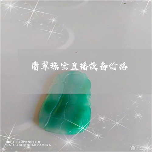 翡翠珠宝直播设备价格 翡翠珠宝直播设备价格
