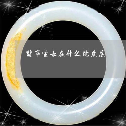 翡翠生长在什么地质层 翡翠生长在什么地质层