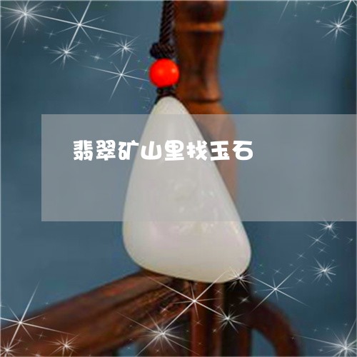 翡翠矿山里找玉石/2023030291837 翡翠矿山里找玉石/2023030291837